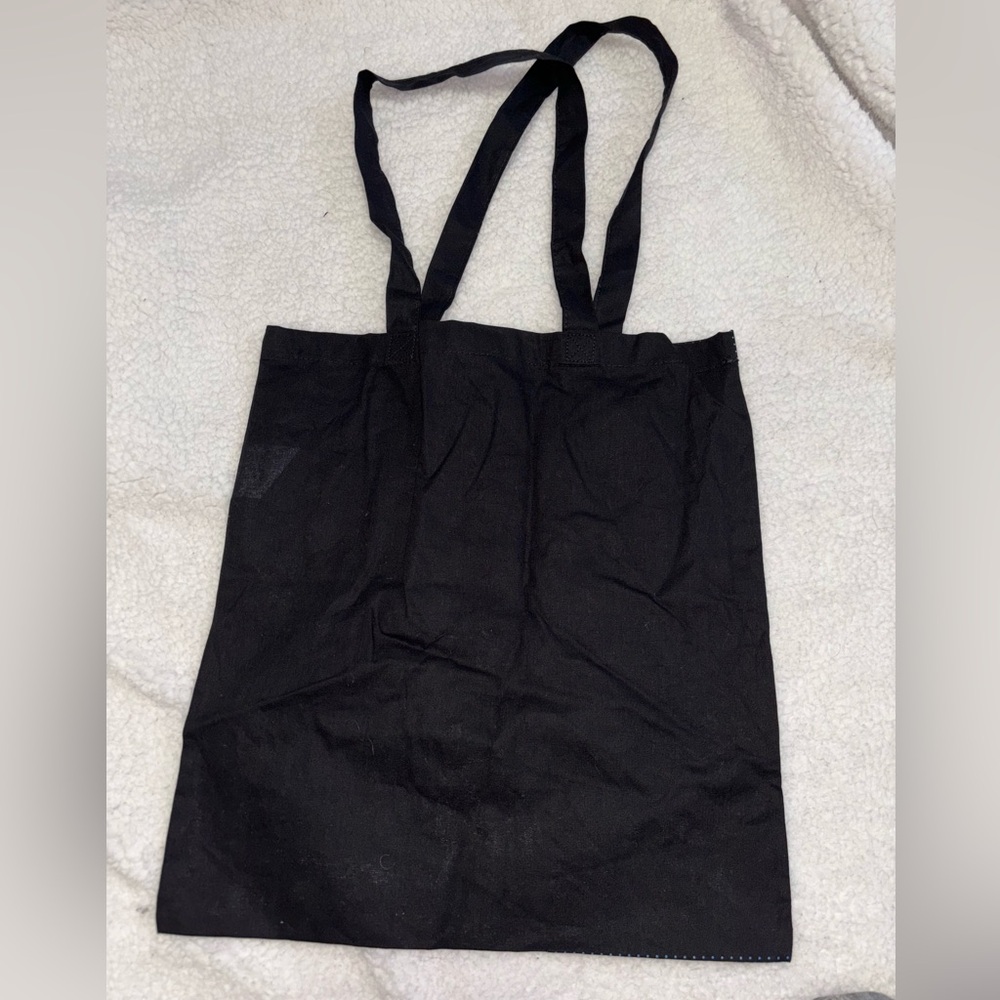 Black Graphic Tote Bag - Picture 2 of 2
